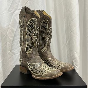 Corral Leather Cowboy Boots - Women’s - Size 7 1/2